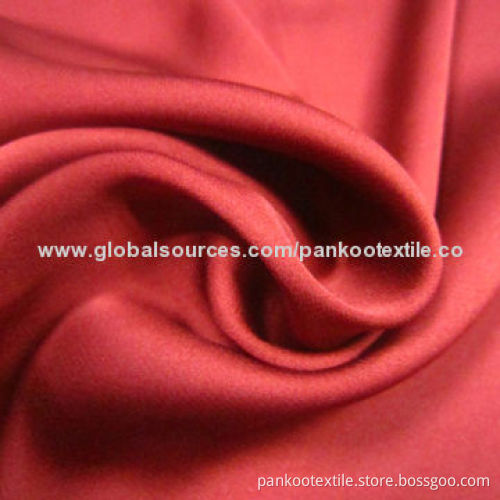 50D*50D Poly DTY Satin Chiffon, Weighs 85gsm, Suitable for Ladies' Shirts and Dress
